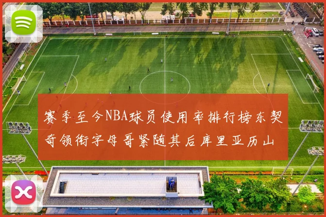 赛季至今NBA球员使用率排行榜东契奇领衔字母哥紧随其后库里亚历山大表现抢眼